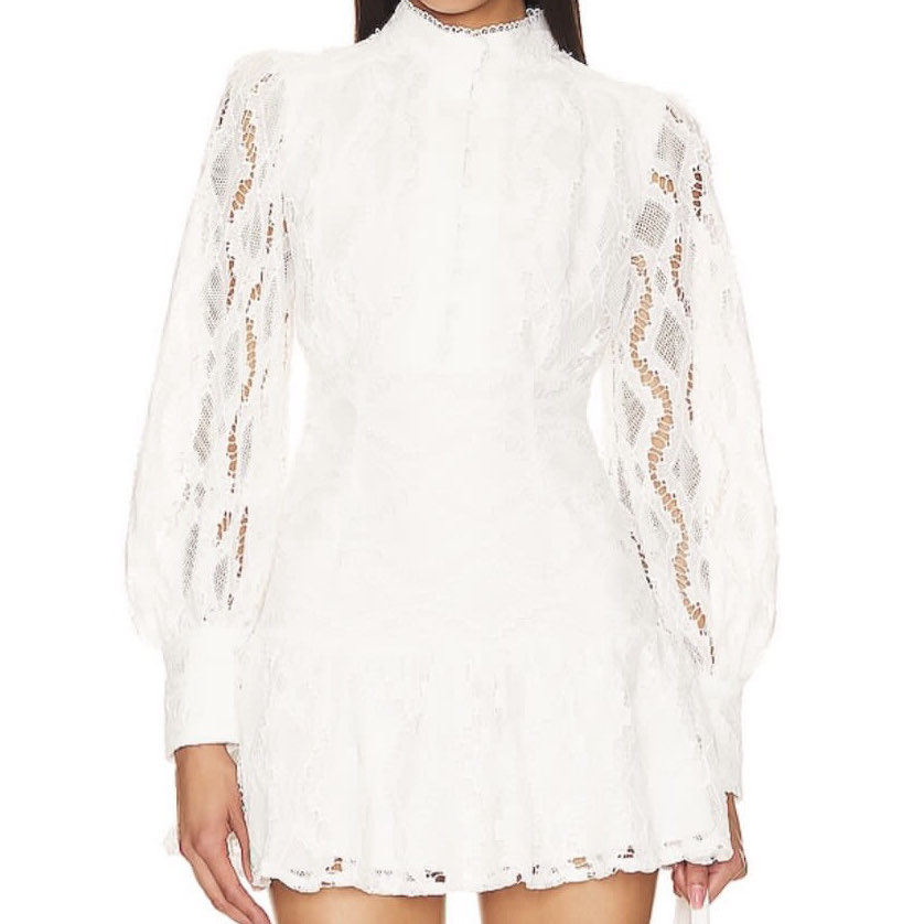 Bardot Remy longsleeve mini dress