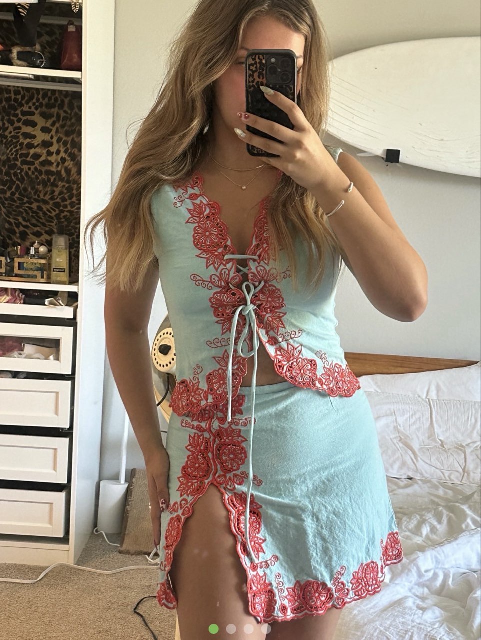 Tach Clothing Lace Linen Set