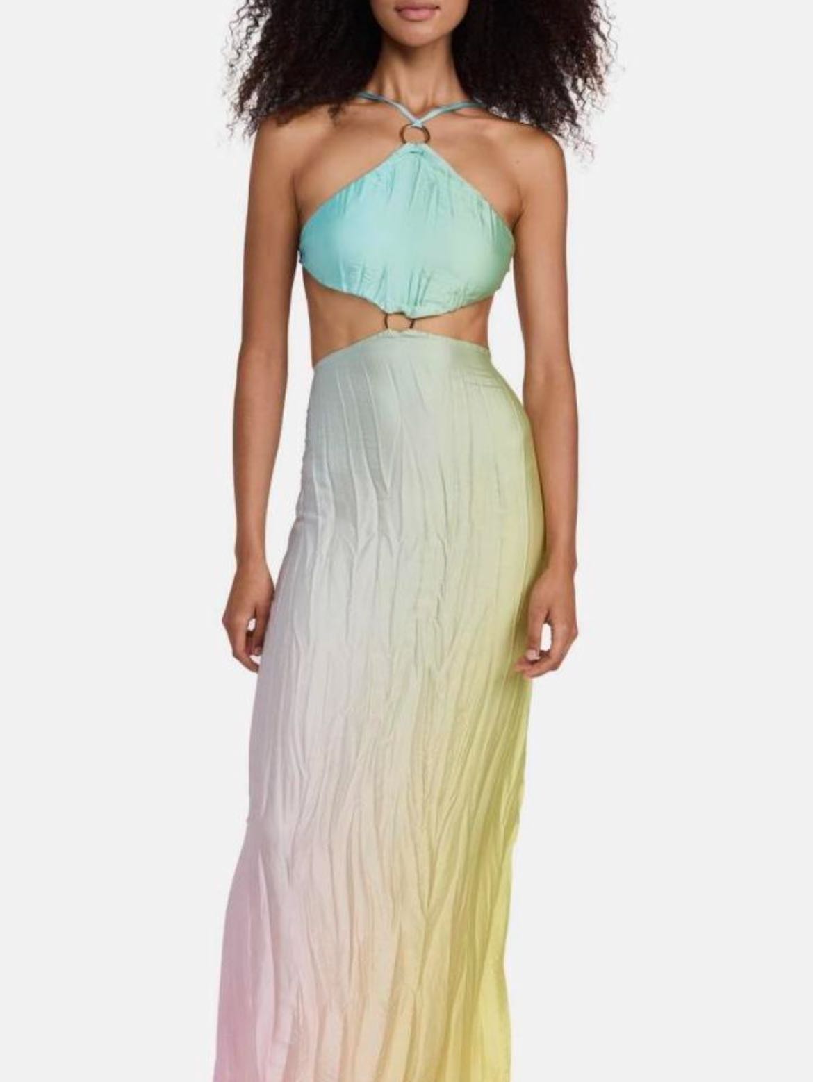 Multicolored Kira Maxi dress