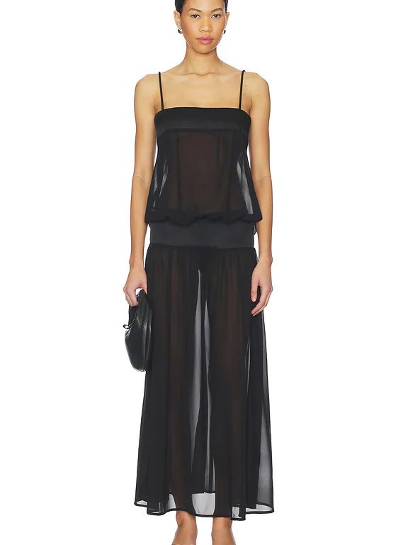 Gracia Maxi dress in Black