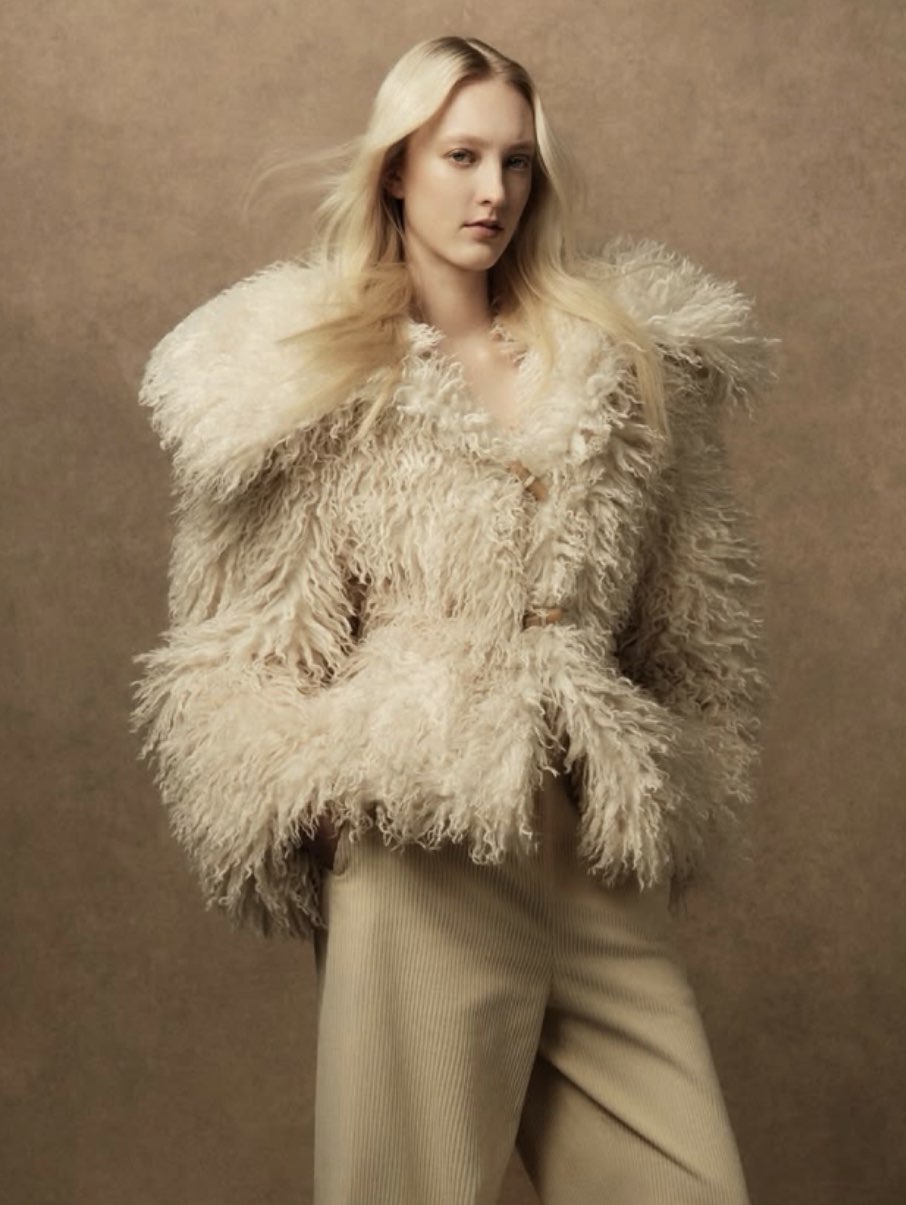 Shaggy Faux Fur Jacket