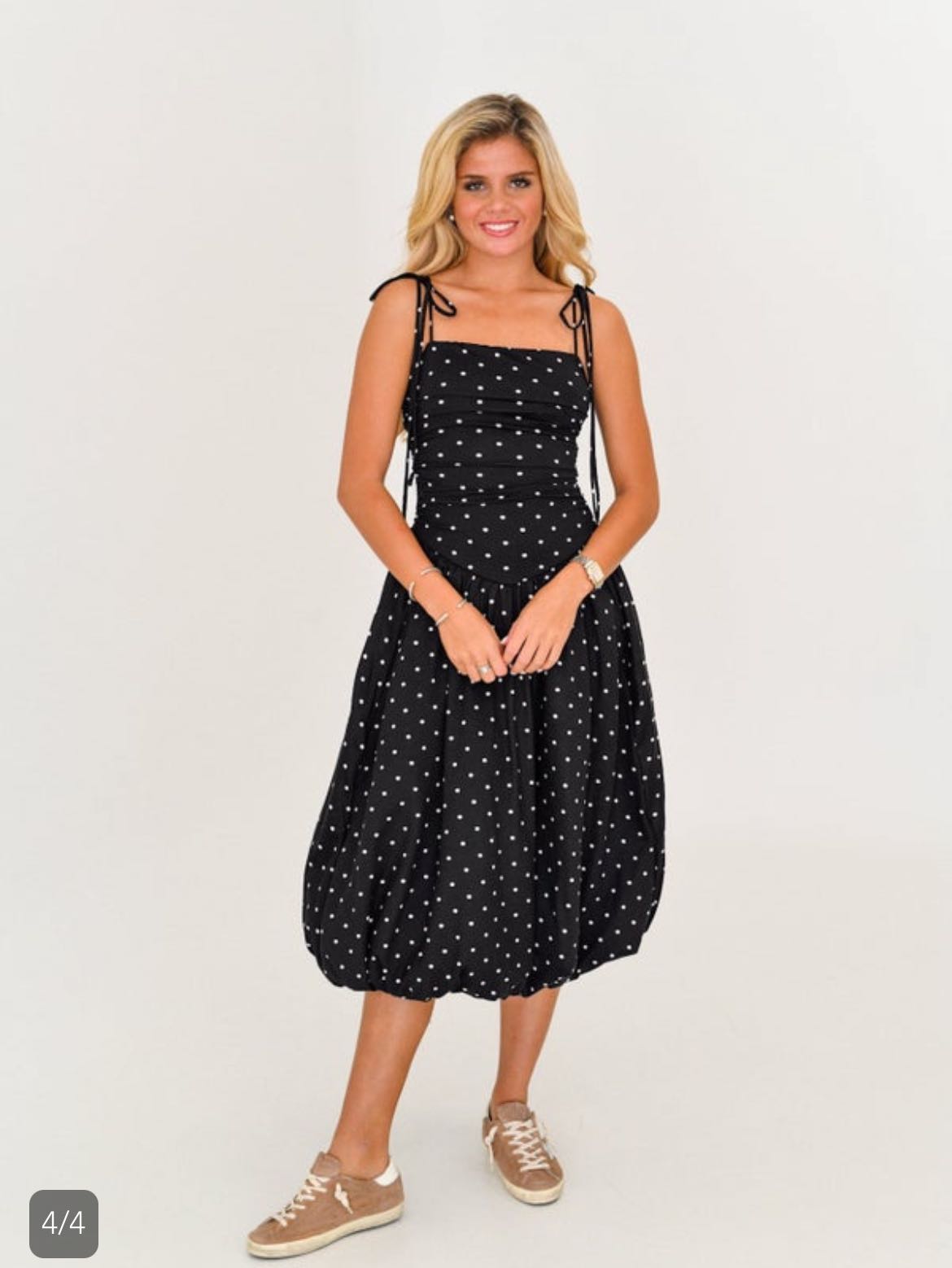 Polka Dot Bubble Dress