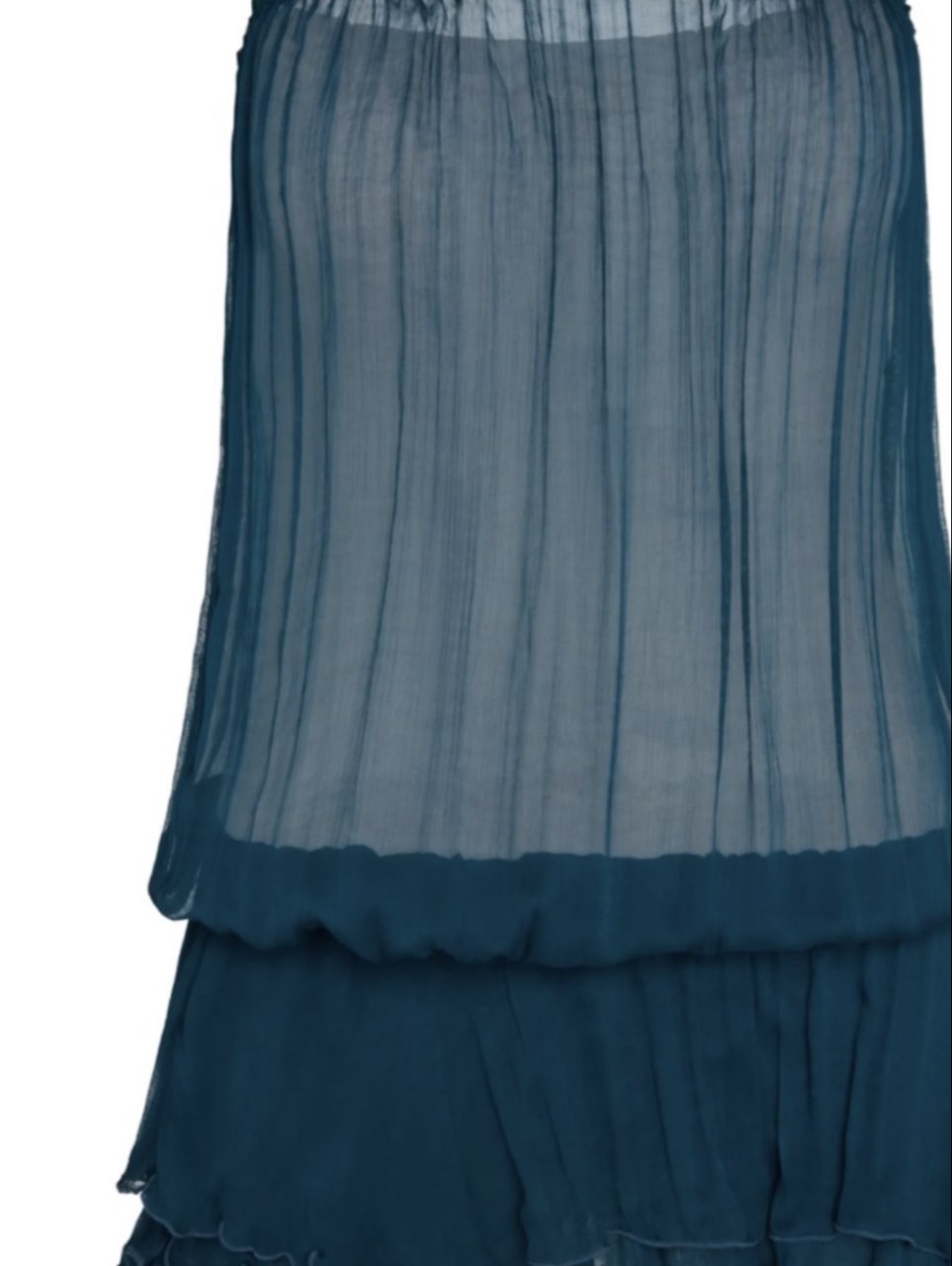 Strapless Ruffle Mini Dress