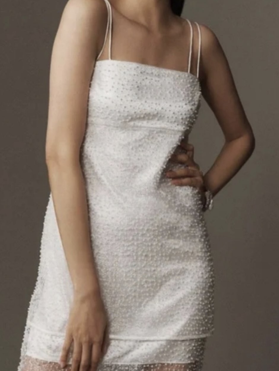 White Sheer Maxi Dress