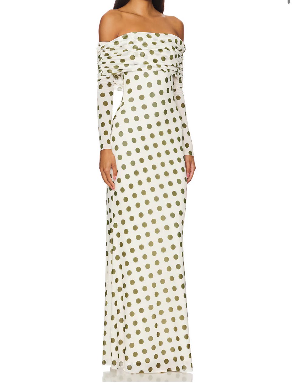 Revolve Thelma Dress - Birch Dot