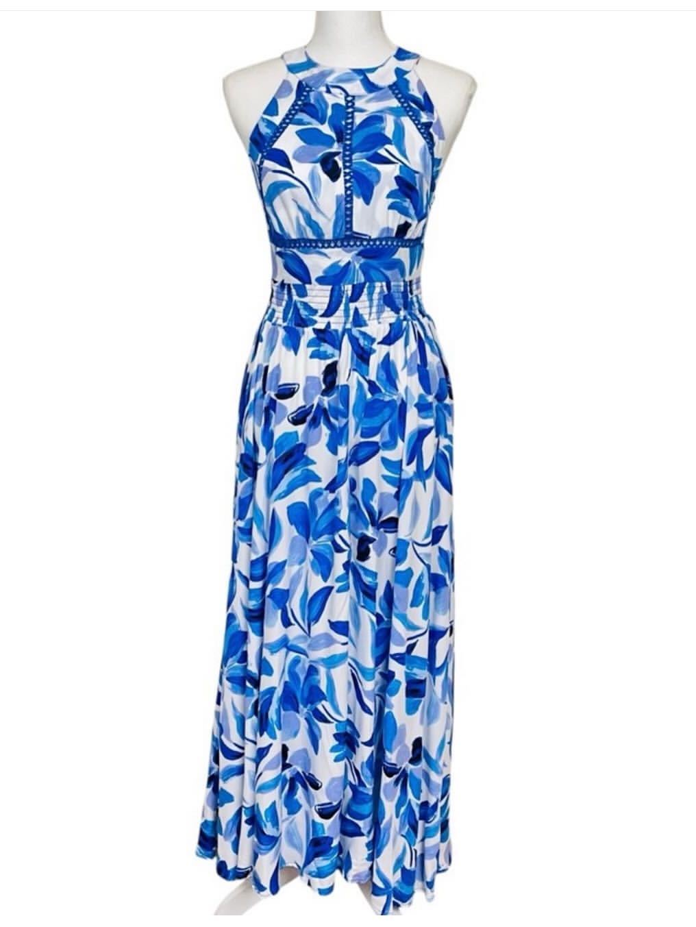 Blue dress