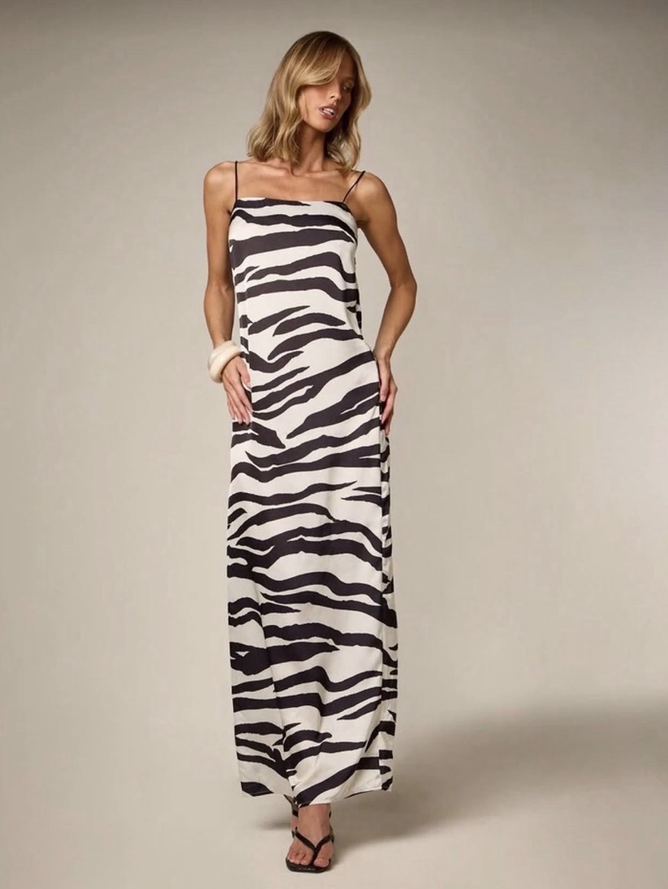Zebra Maxi Dress