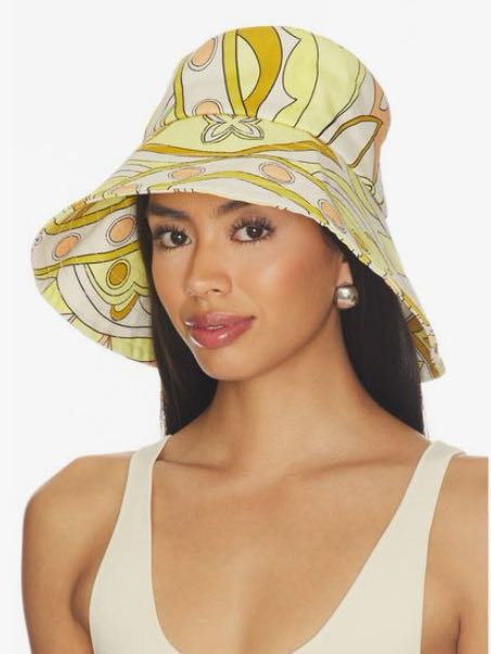 Printed Bucket Hat -it’s giving Pucci