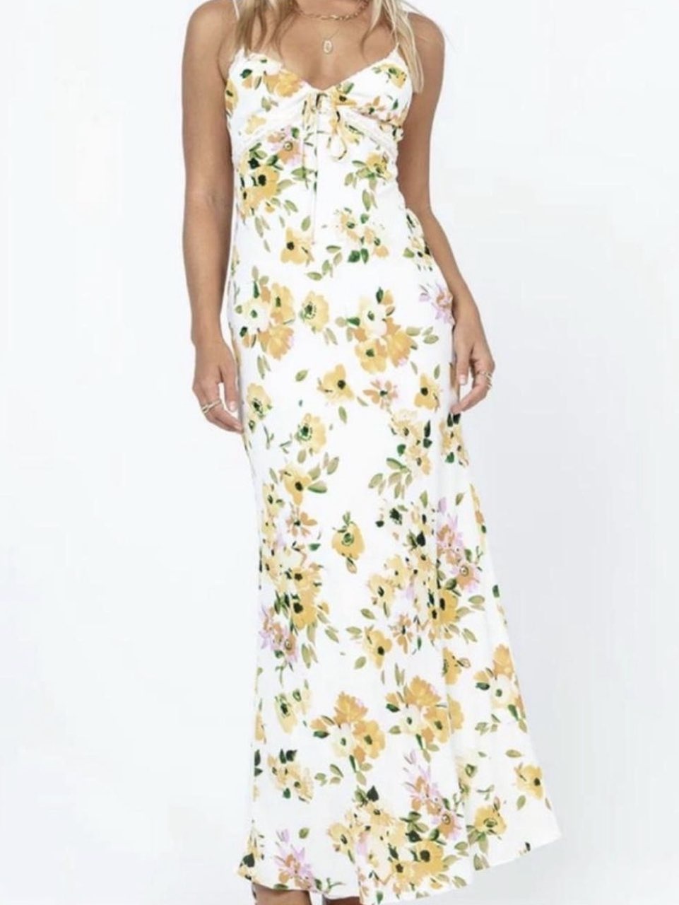 Floral maxi dress