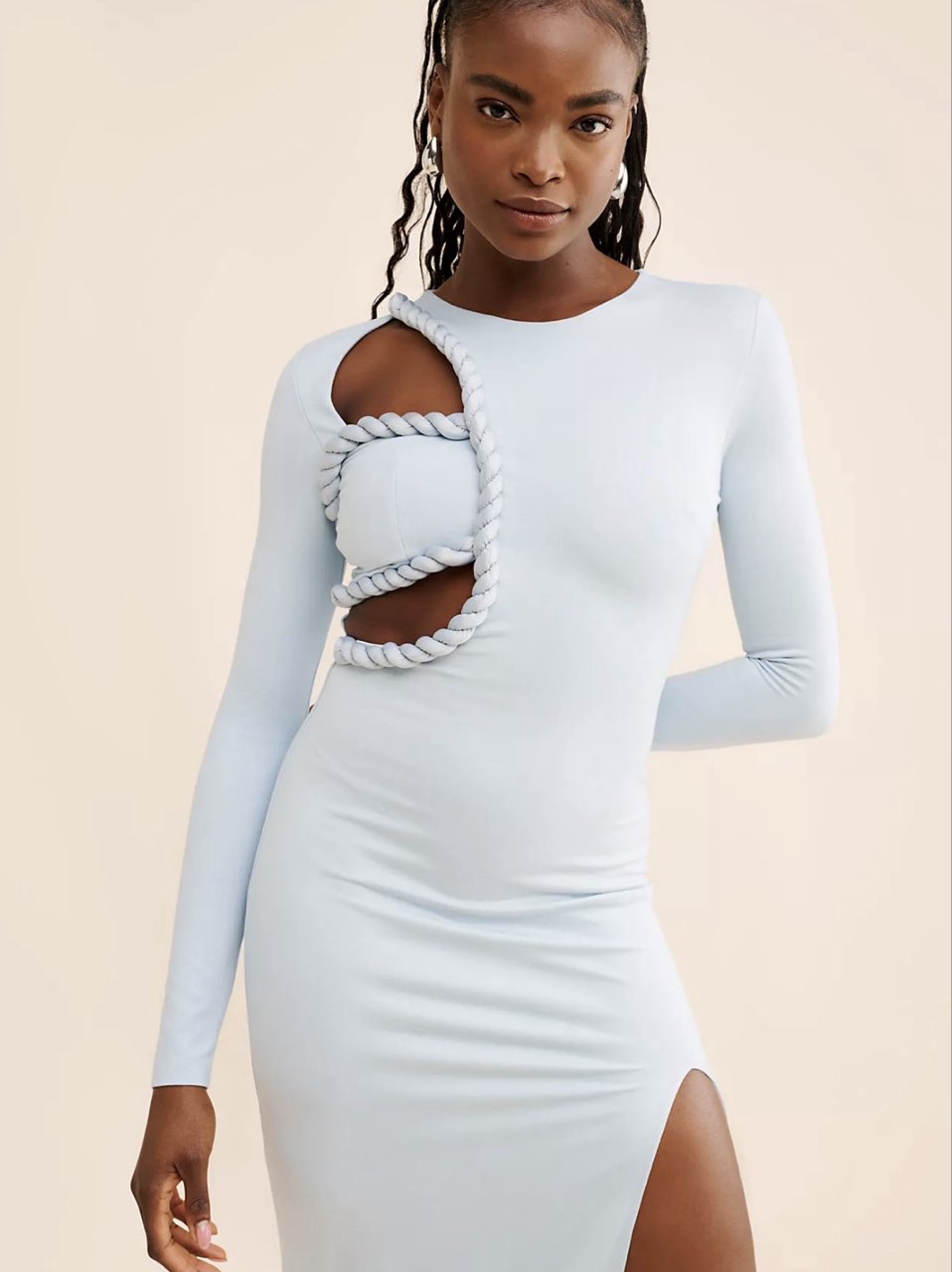 Tife Cutout Midi Dress