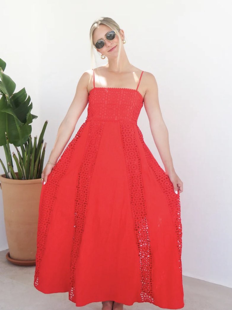 Red Maxi Dress