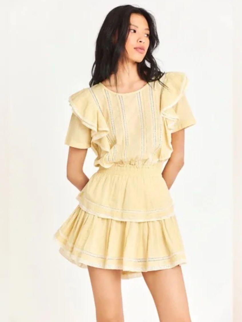 Ruffle Mini Dress