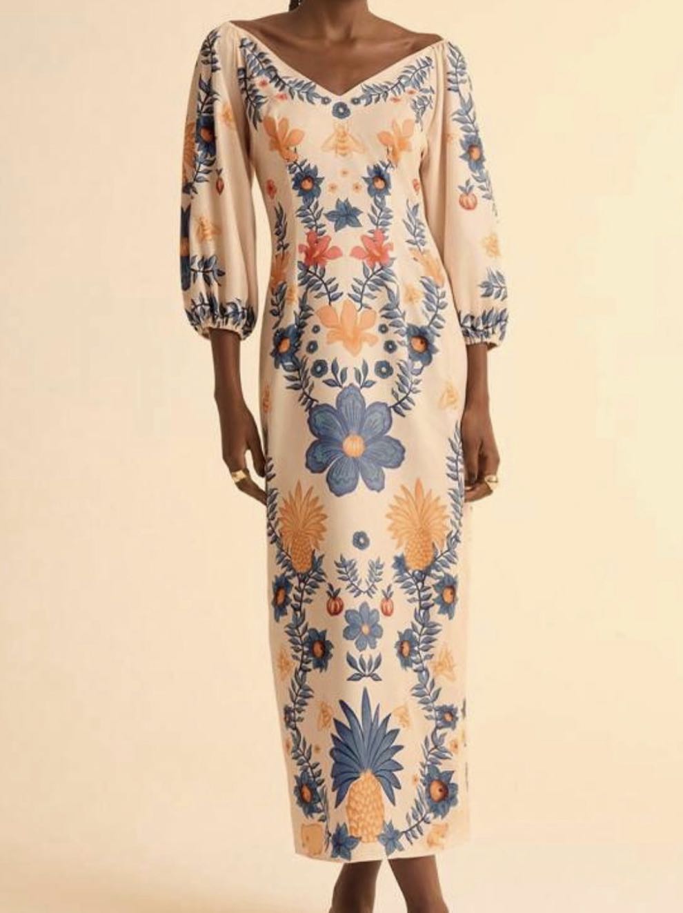 Floral Midi Dress
