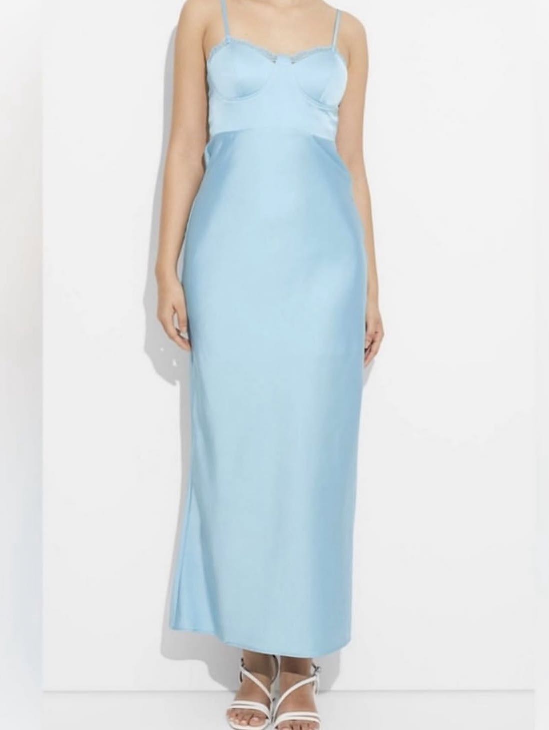 Silk maxi dress