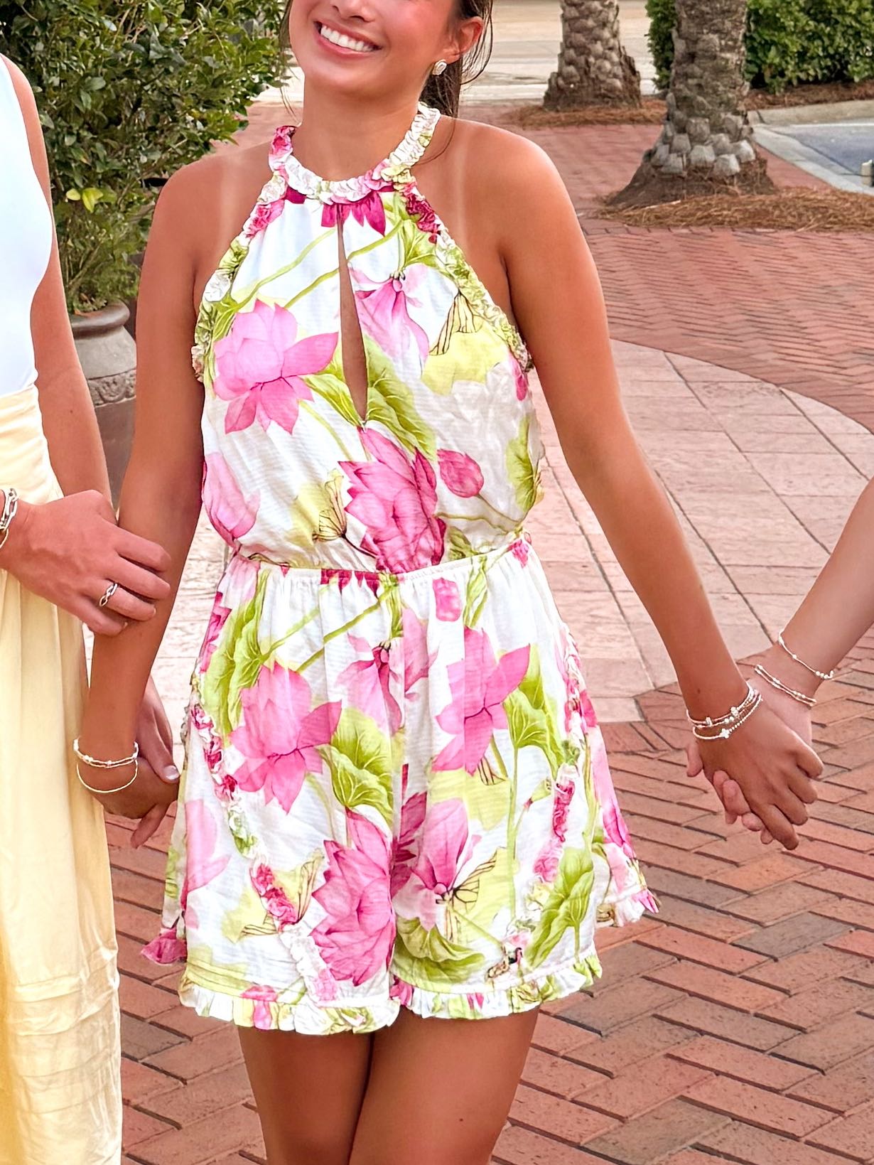 Floral romper
