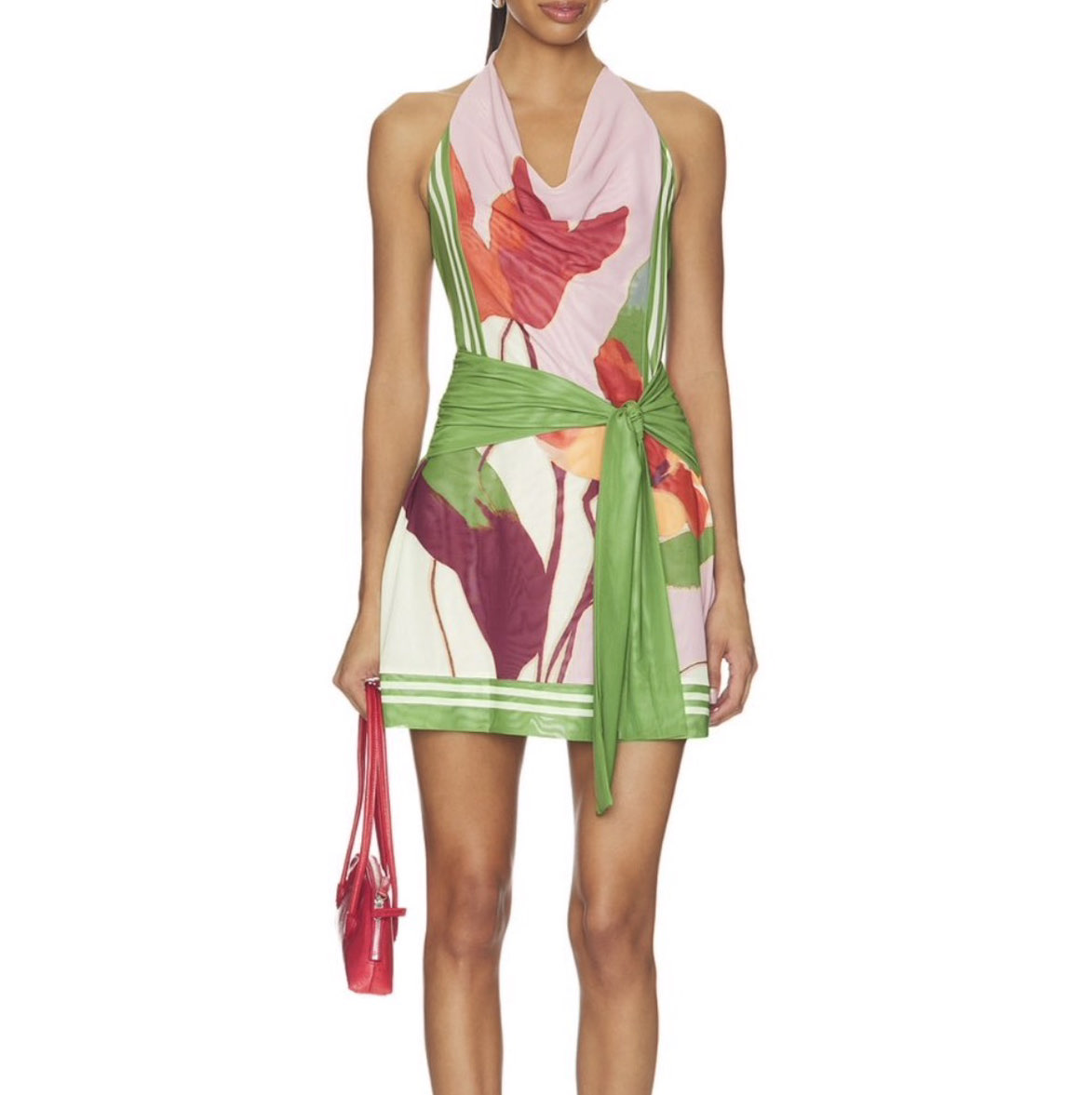 Colorful mini dress