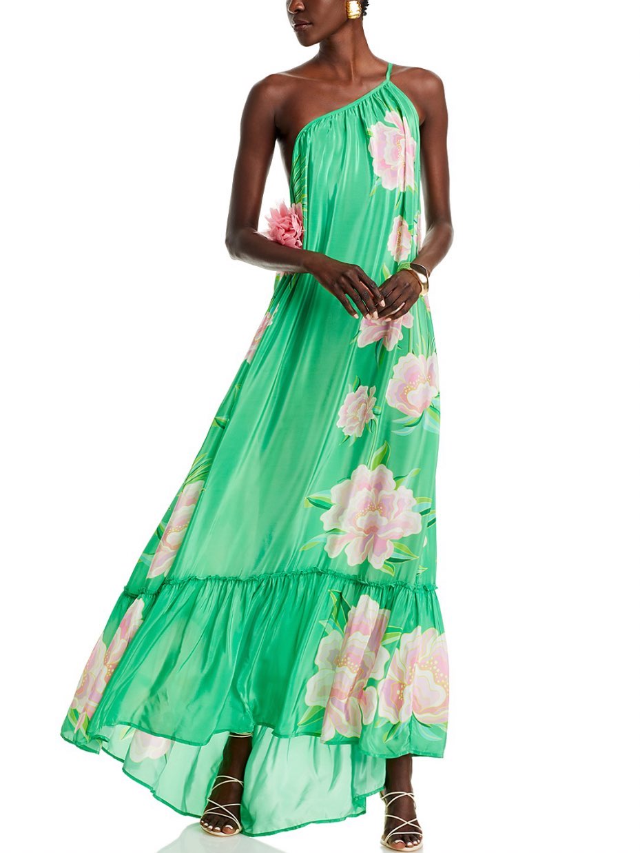 Farm Rio Floral Vibing Green Maxi