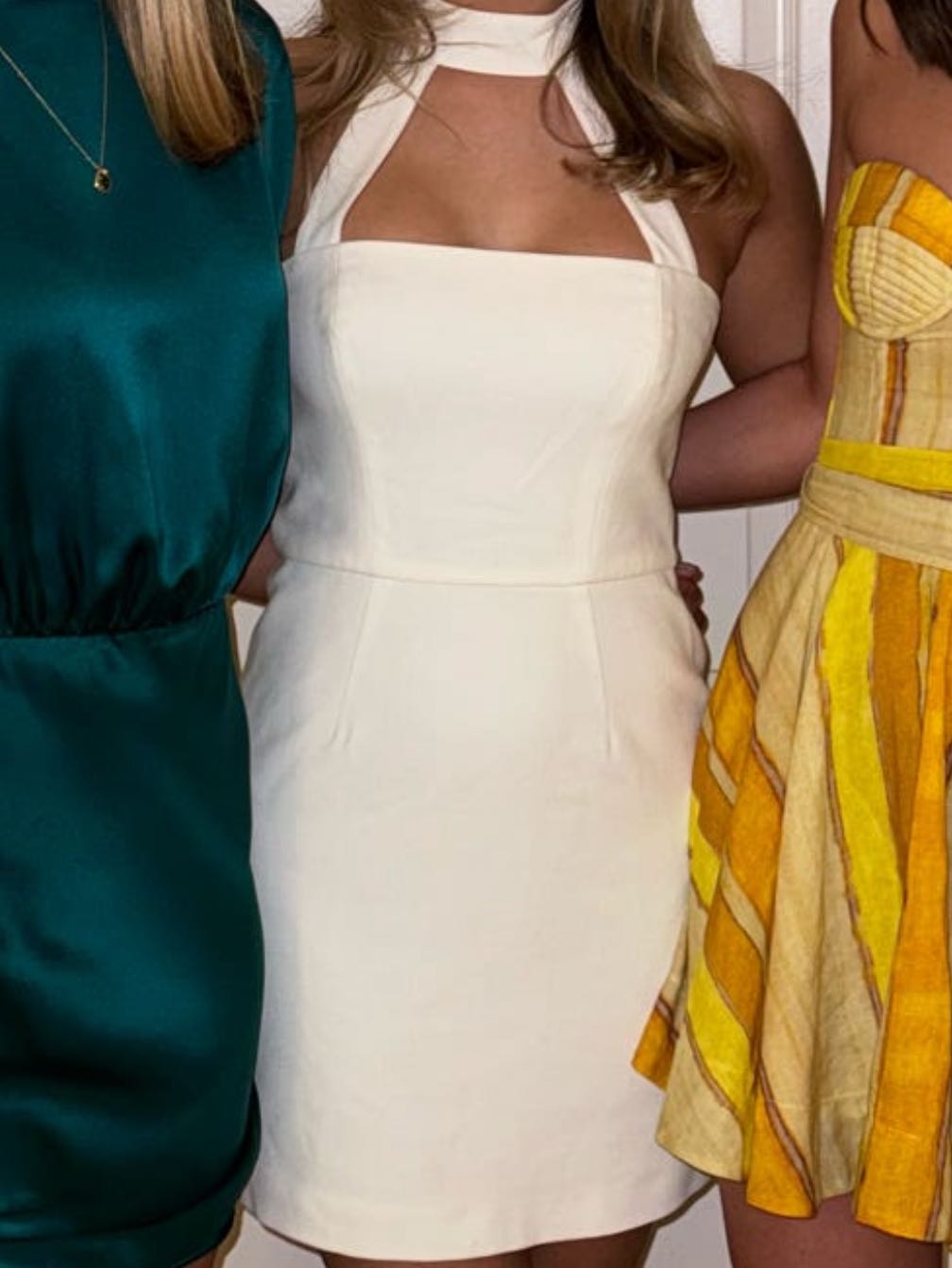 White Semi Formal Dress