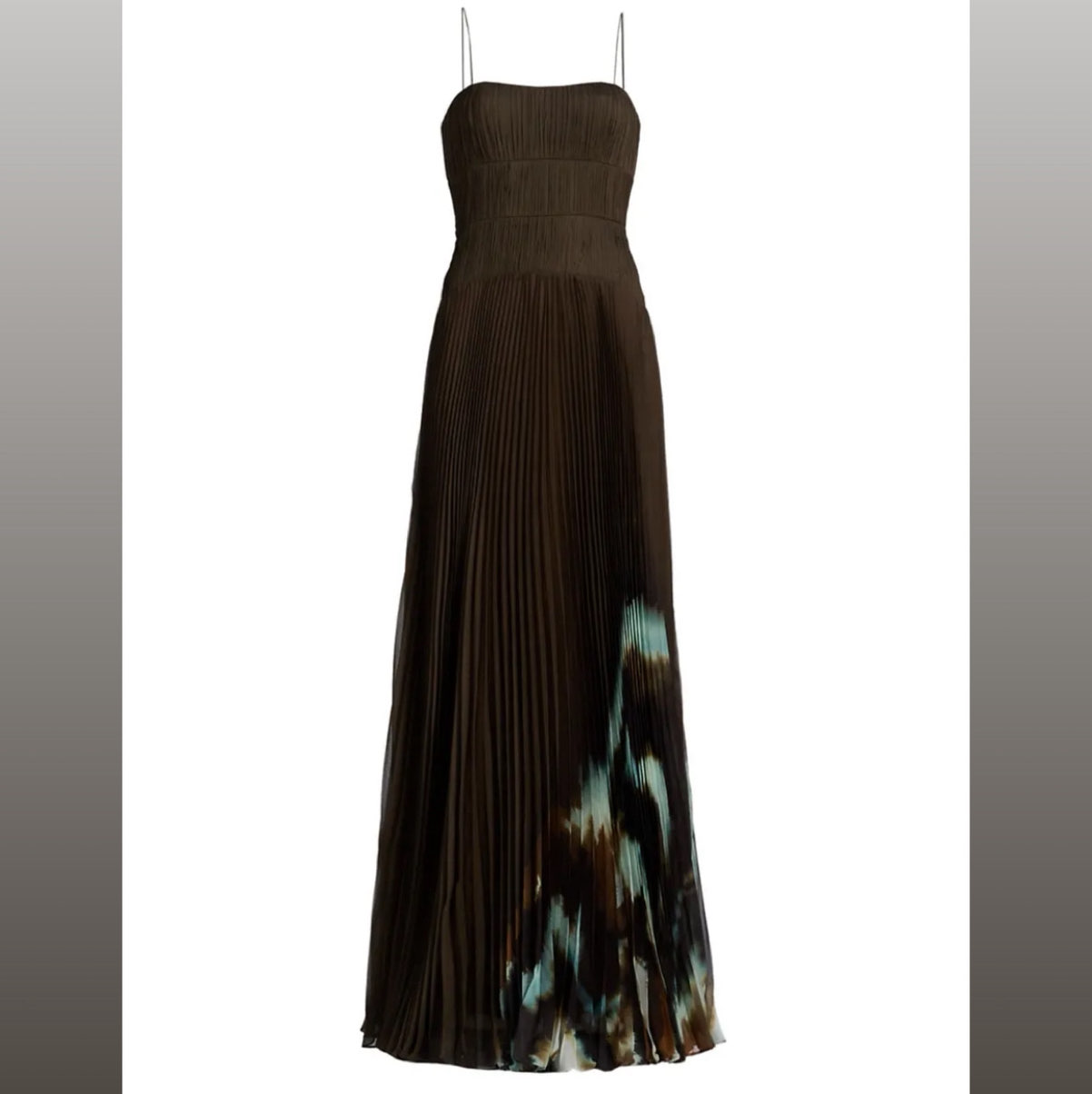 Amur Sue Pleated Gown