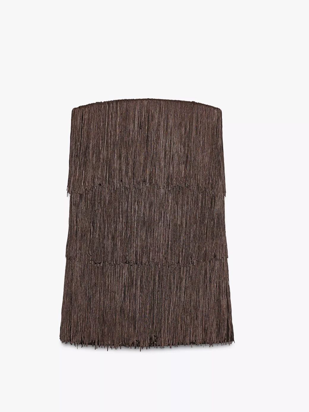 Brown Fringe Dress