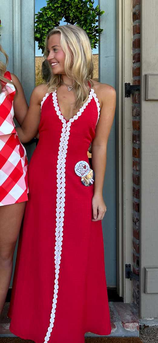 Red Maxi Dress