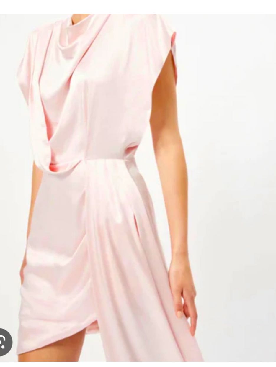 Elliatt pink satin dress