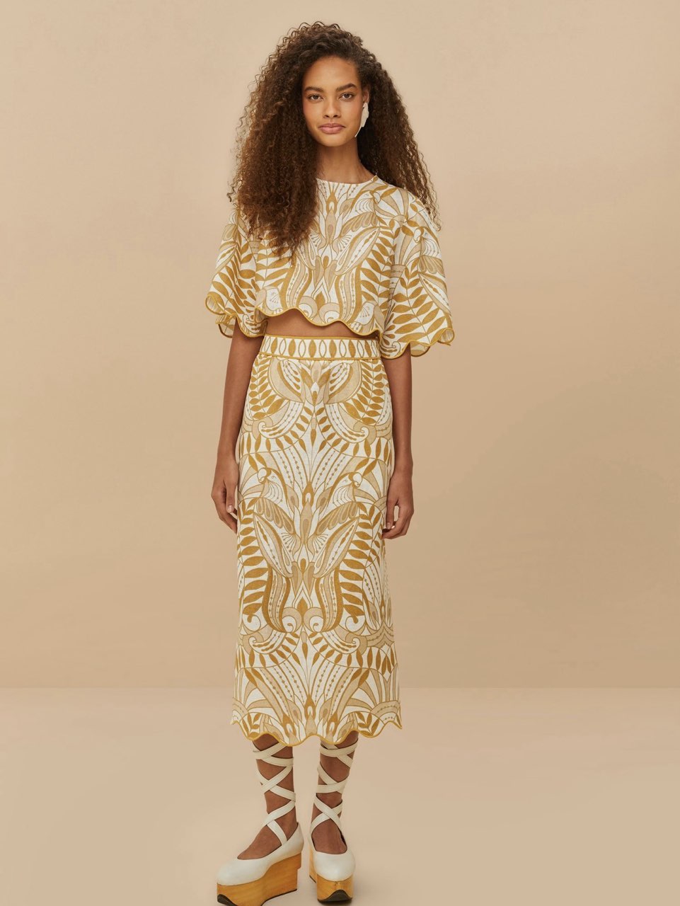 Midi Skirt Set