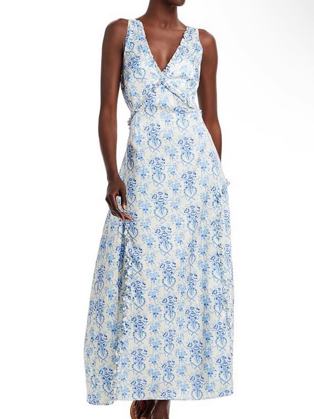Blue Midi Dress