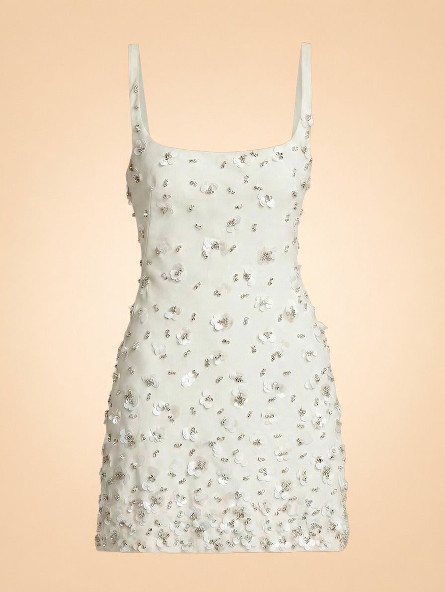 Ziva Embellished Mini Dress