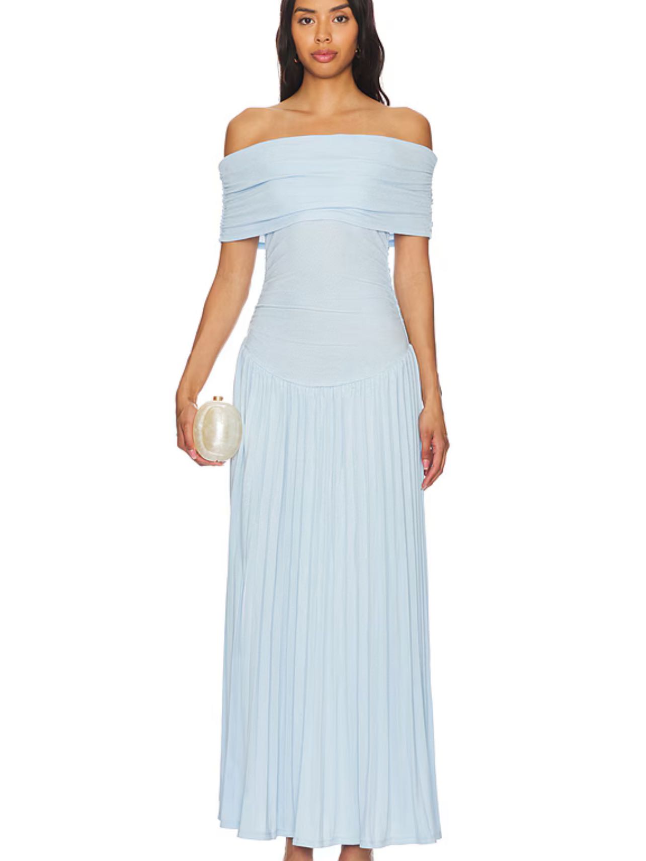 Field of Dreams Light Blue Dress