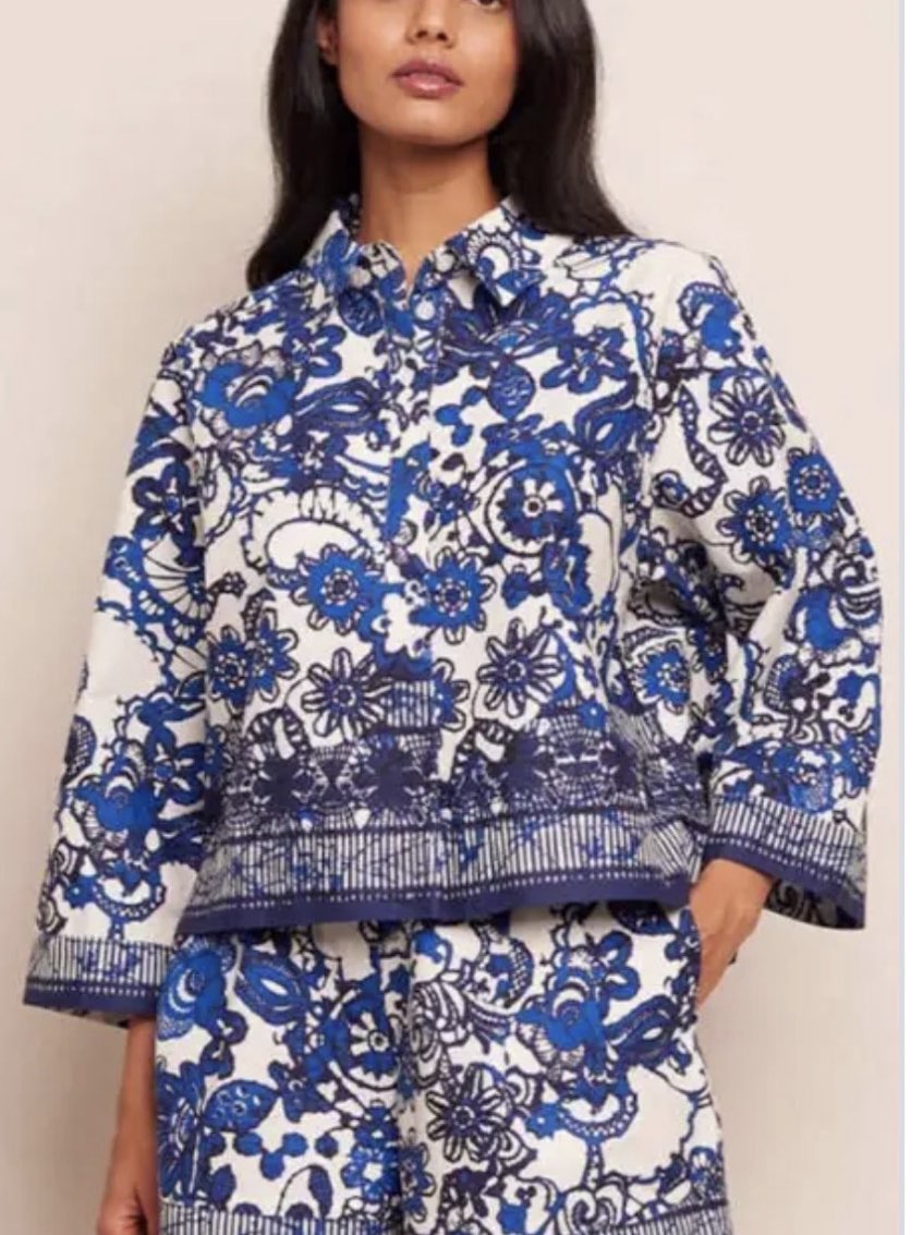 Erica shirt and Trish shorts set (shorts xs, top s)