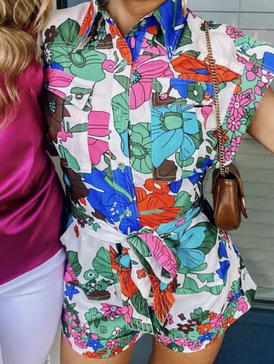 Floral romper