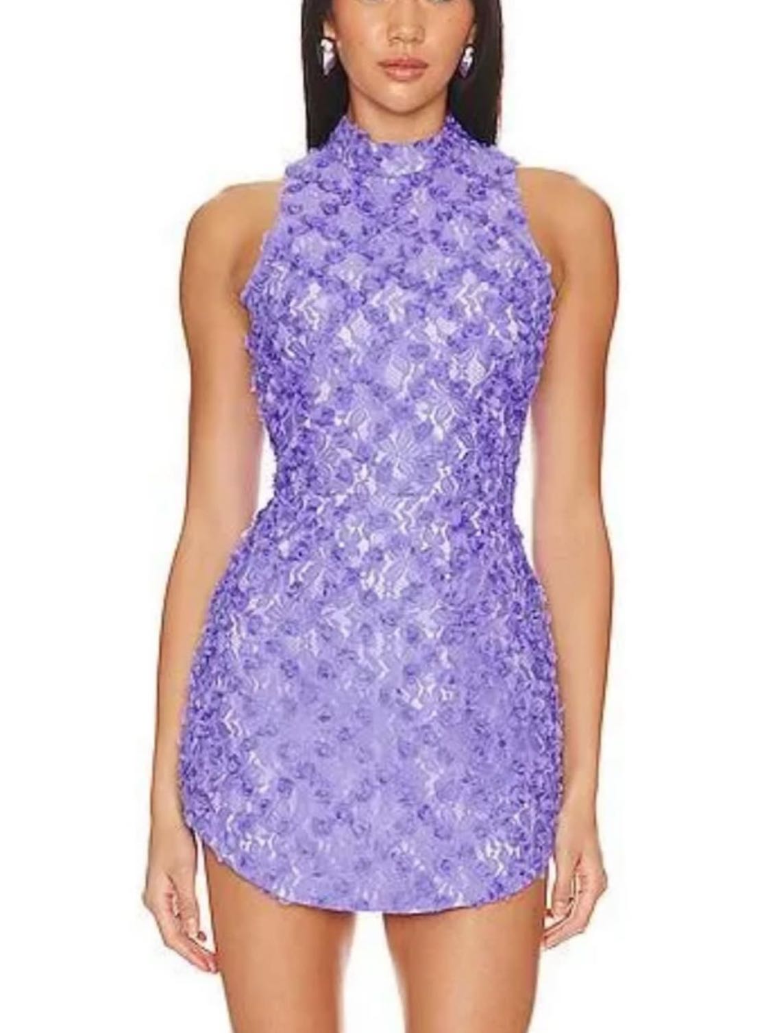 Purple Amanda Dress