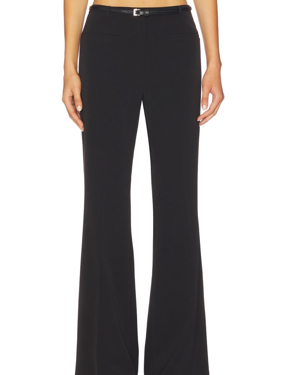 Black Flared Dress Pants