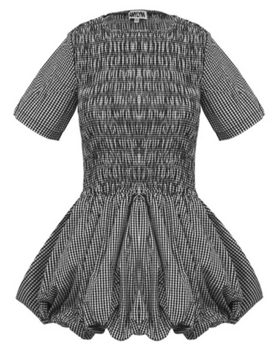 Gingham Bubble Dress Amy Lynn