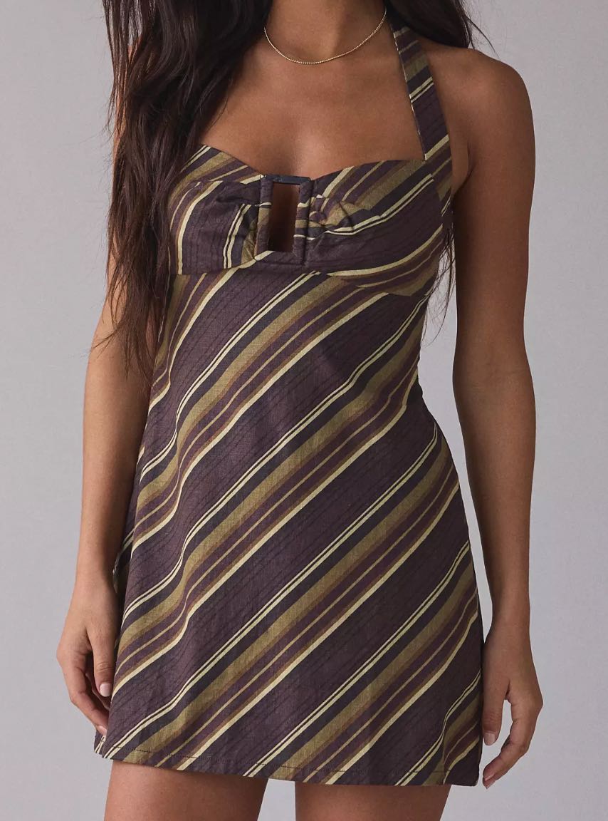 Halter Mini Dress