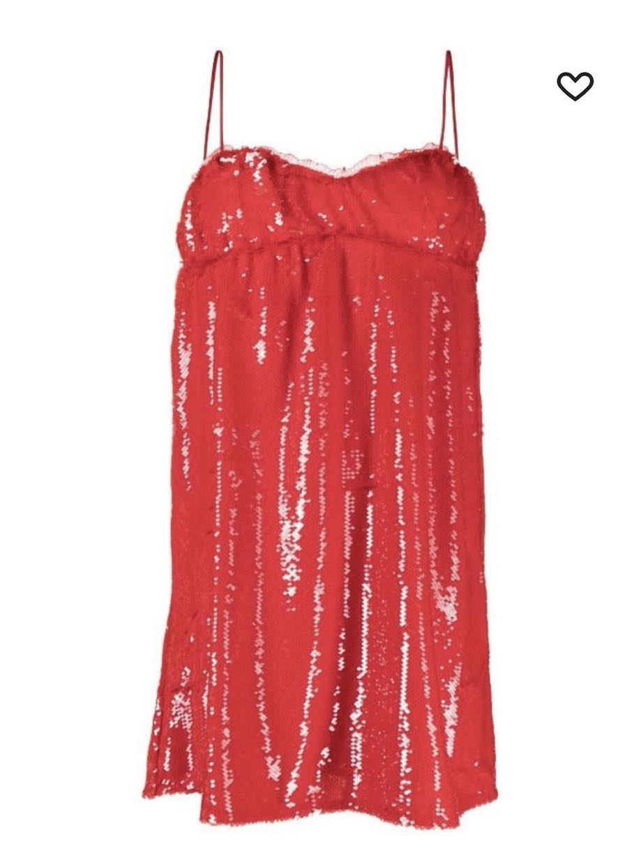 GANNI mini dress got is shorter