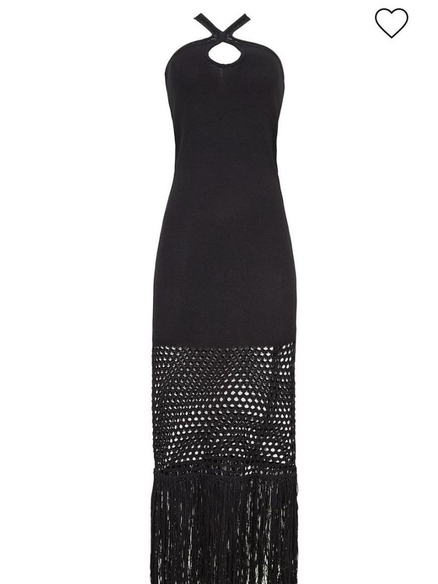 PQ swim crochet maxi dress
