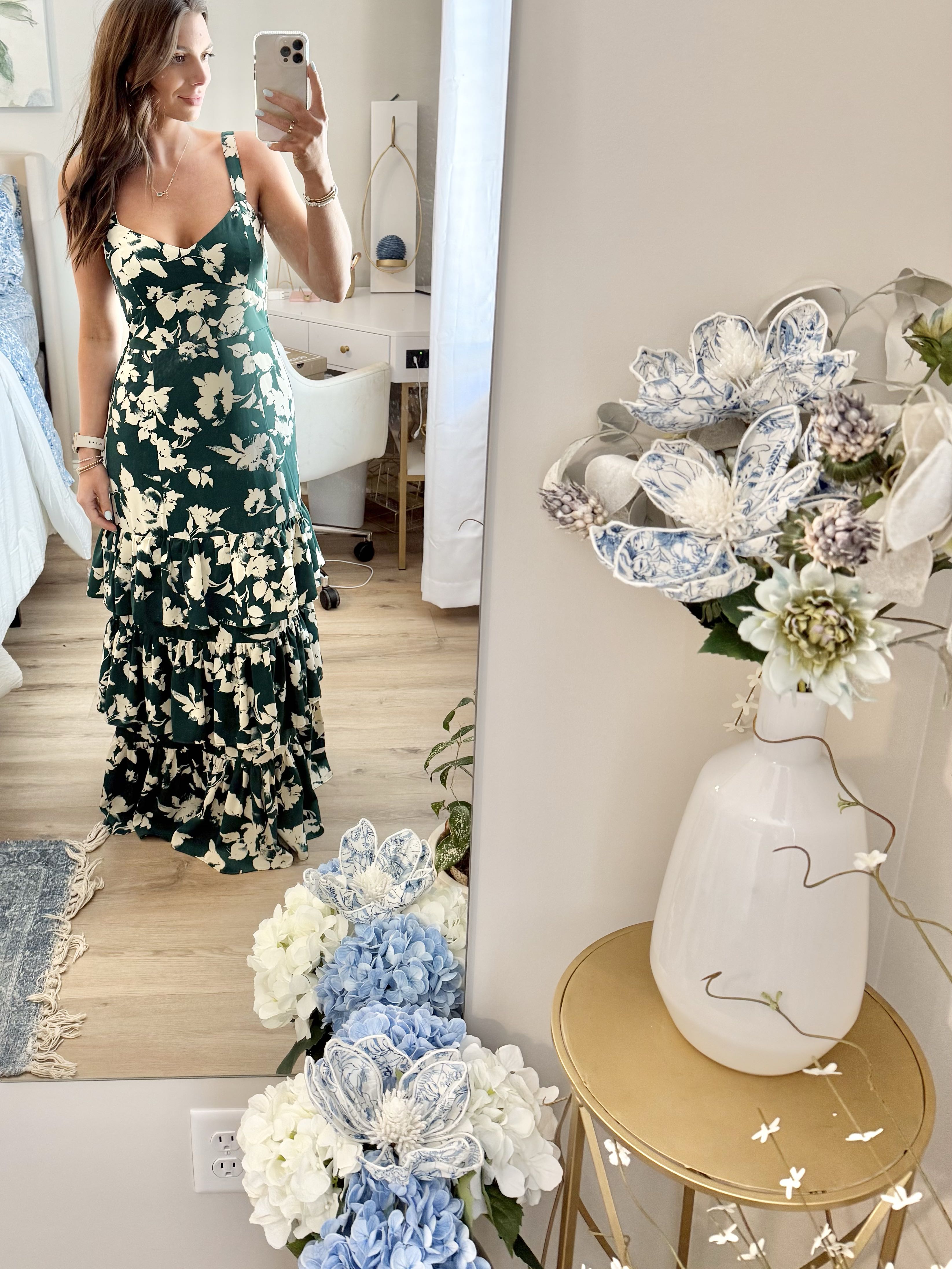 Floral gown