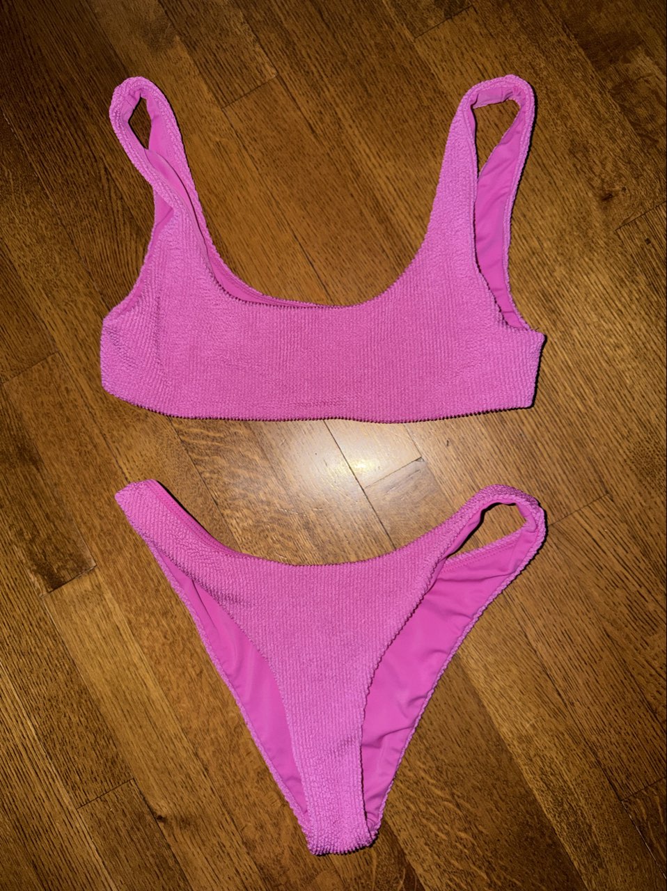 Daily Drills magenta swimsuit Large
