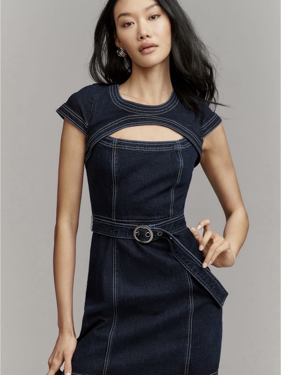 Anthropologie denim dress