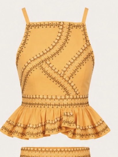 Ulla Johnson’s Orange top