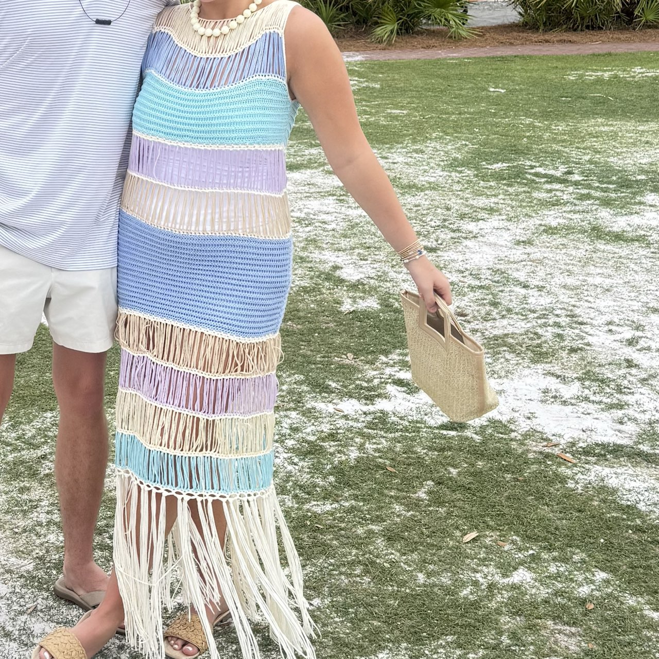 Fancy Colorful beach dress