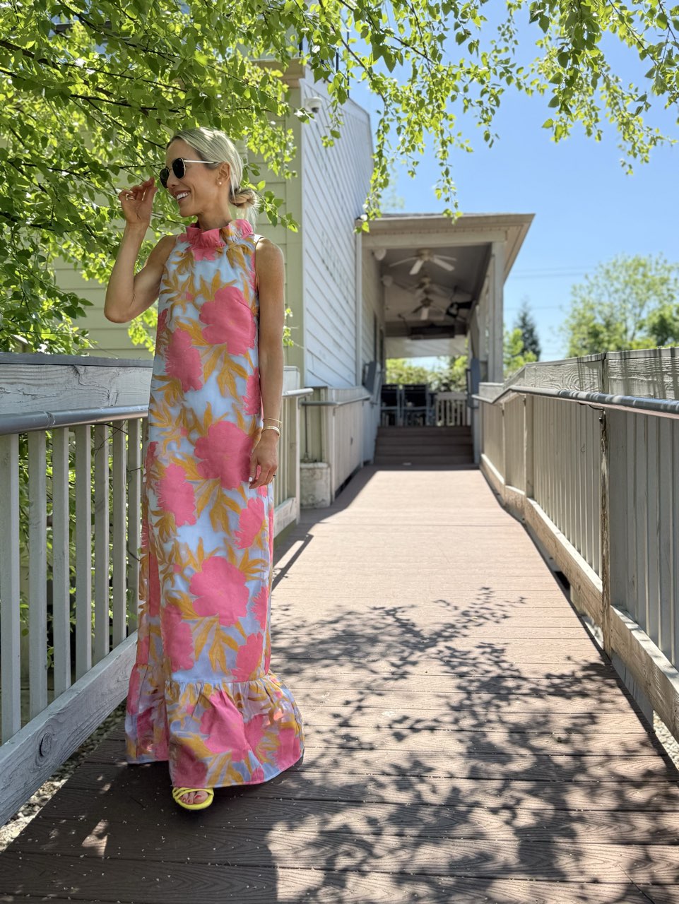 Abbey glass dress