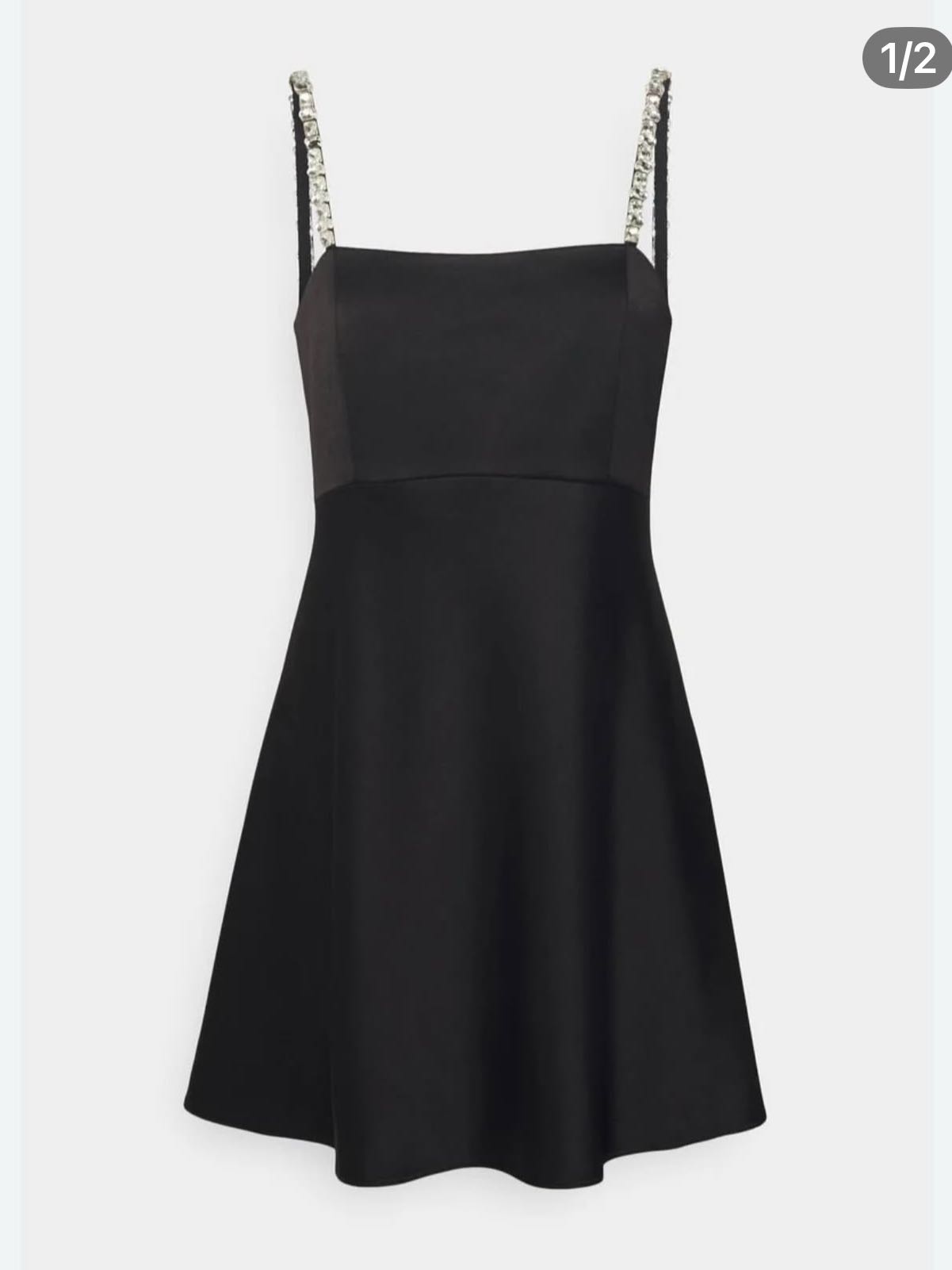 Alice and Olivia Black Mini Dress