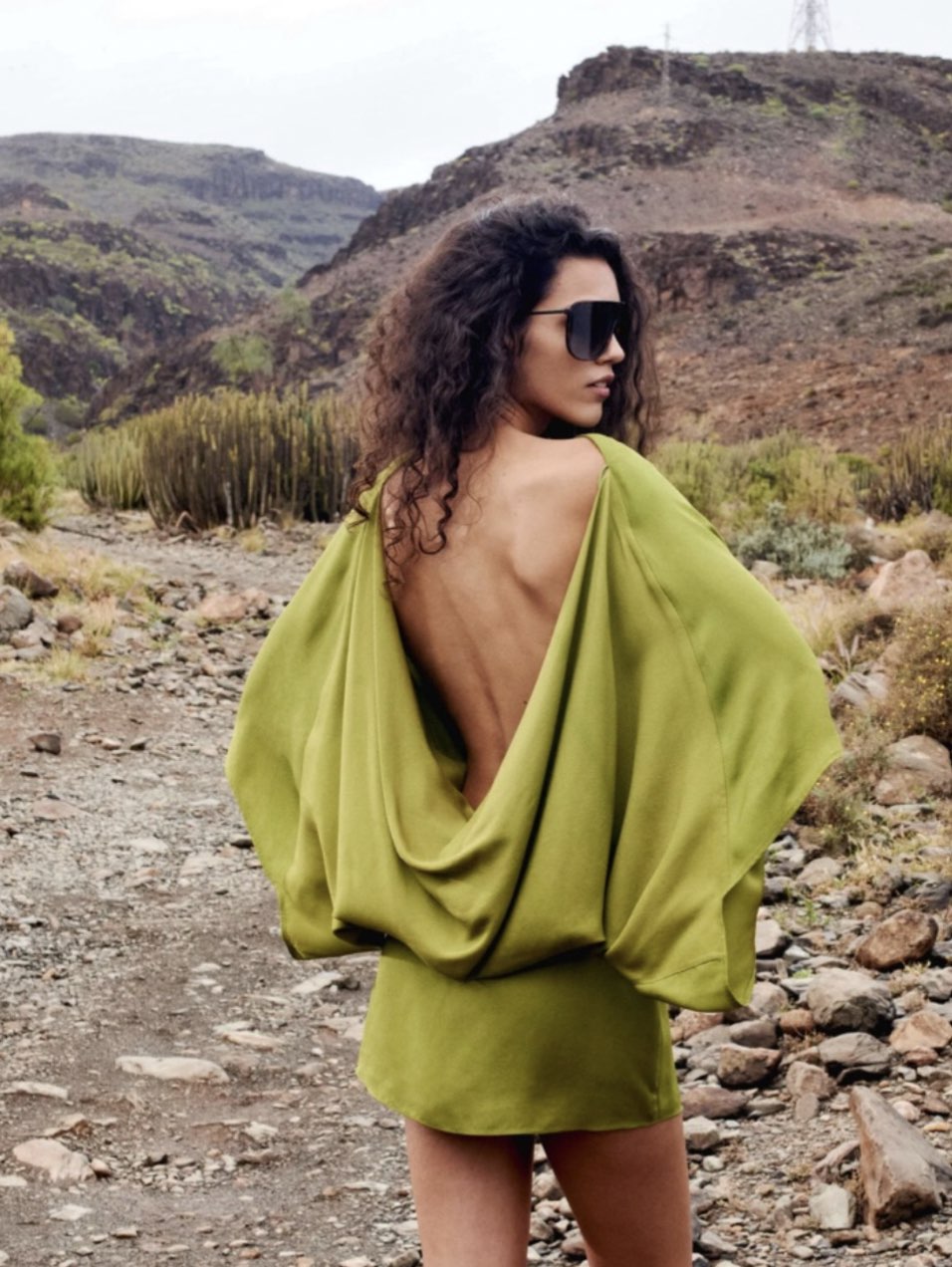 Apple Green Mini Dress