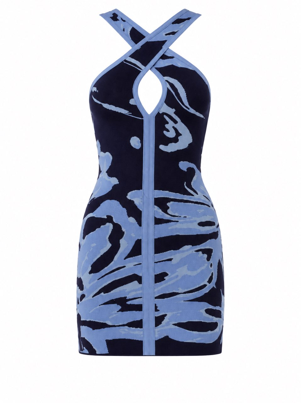 Significant Other Graphic Print Mini Dress