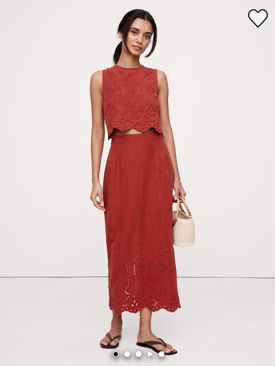 Banana Republic Skirt and Top Set