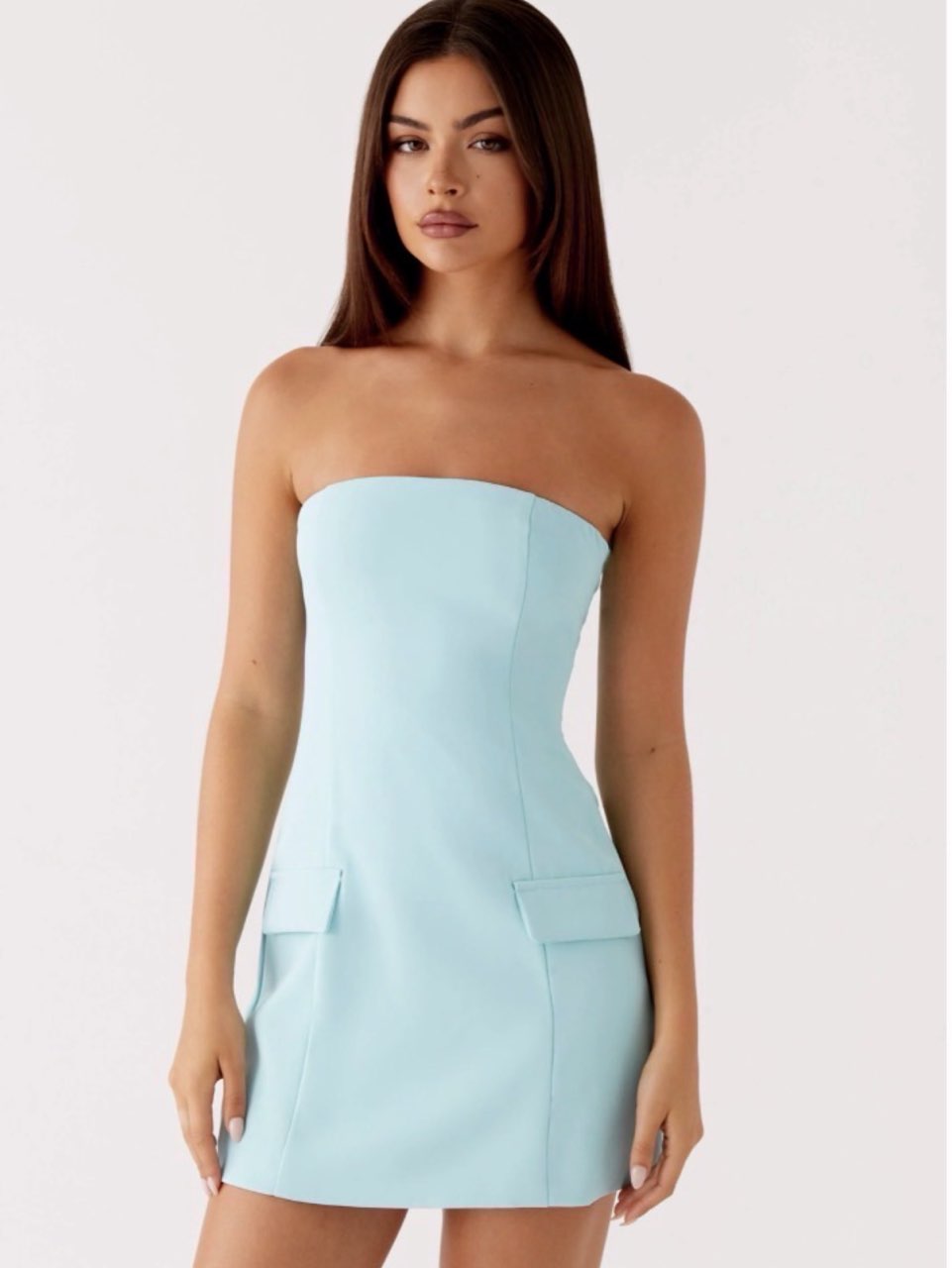 Allora strapless mini dress