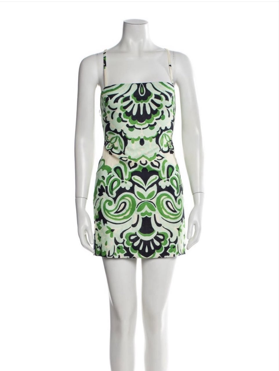 Cara Cara Green Mini Dress